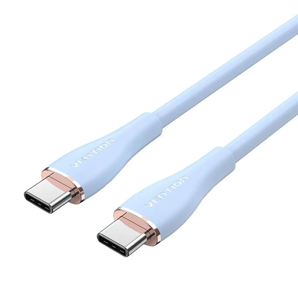 Vention TAWSG Cavo USB-C 2.0 5A 100W PD - Silicone ad Alta Resistenza