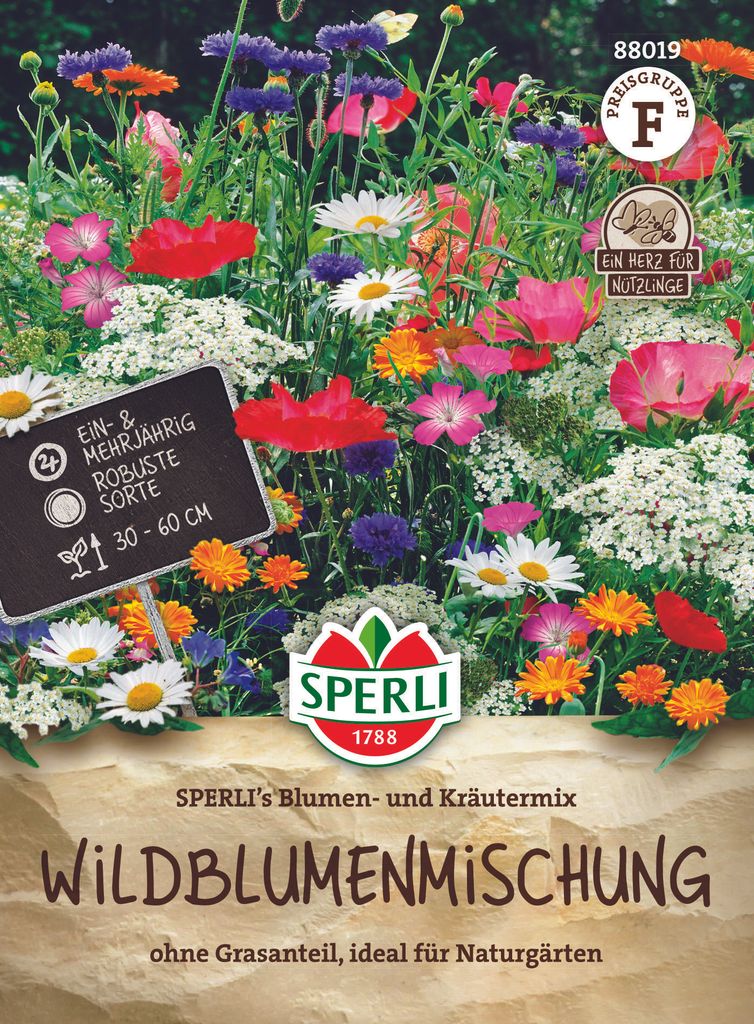 Wildblumenmischung "Blumen- und Kräutermischung" robuste Produktbild 