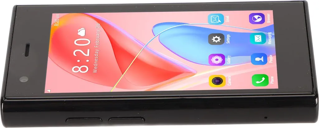 Mini Smartphone Quad Core 16Go Noir Android 8.1 avec Écran HD 3.0 Pouces