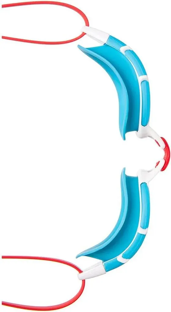 Lunettes de natation pour eau libre et piscine extérieure rouge - 3