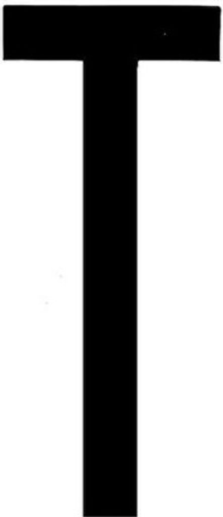 Klebebuchstabe Lampa alphanumerische 80x35 mm - T