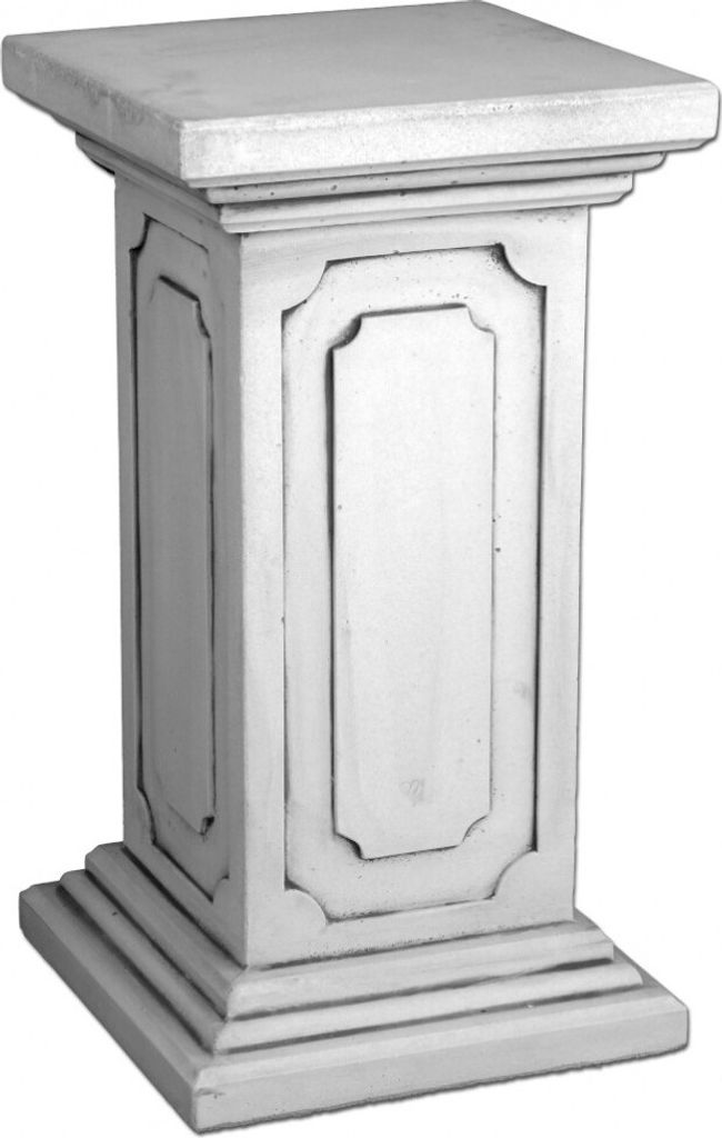 Schöne Große Säule aus Steinguss perfekt für den Garten die Terrasse oder den Vorgarten ist Frostfest Witterungsbeständig und Neu 72cm H, ST-1...