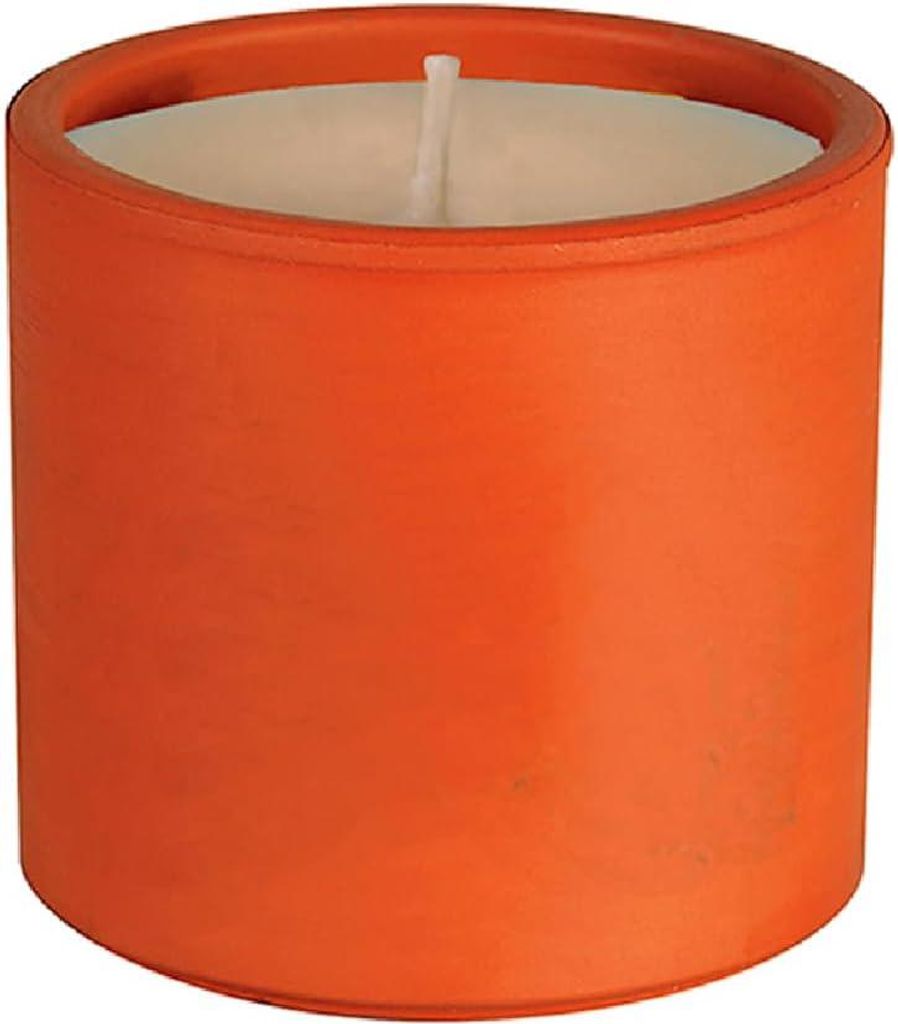 Geurkerze in der Form eines zylindrischen Topfes für drinnen und draußen Citronella 7 x 65 cm