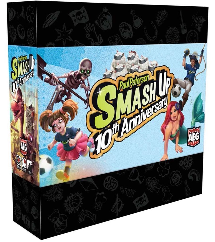 Smash Up: 10th Anniversaryt - Kartenspiel - ENG Edition Zdjęcie produktu 