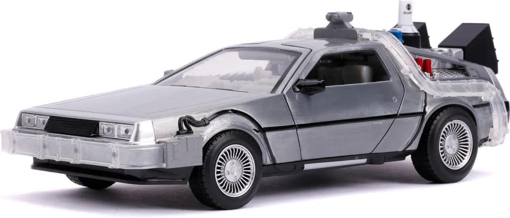 Time Machine Back to the Future 2 Die-cast 1:24 avec portes ouvrantes