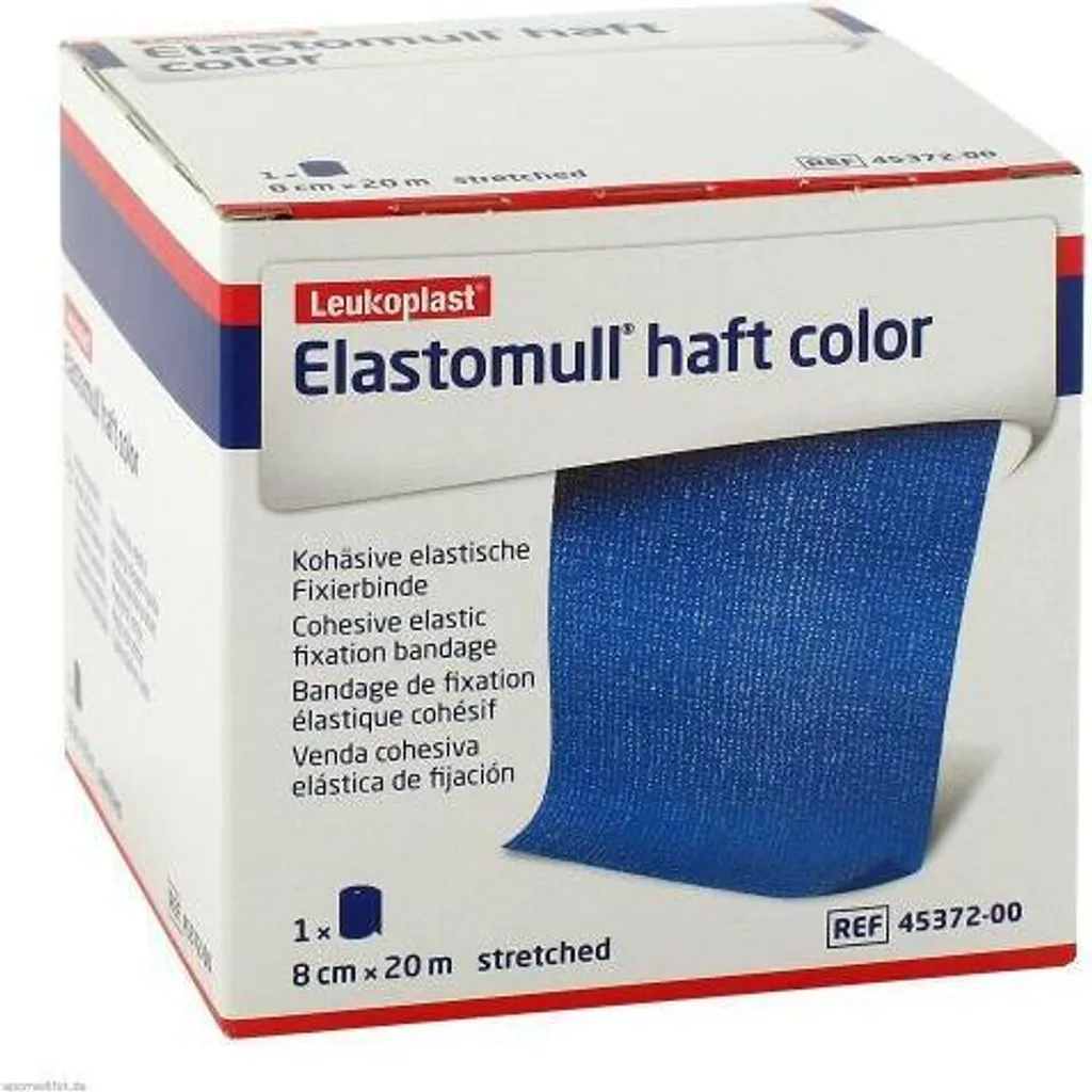 Elastomull Haft Blu 8cm x 20m BSN Medical | Benda Elastica Autoadesiva - 4