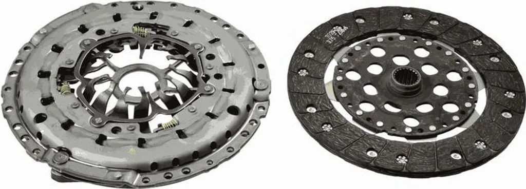 Kit d'embrayage complet compatible Laguna avec butée et disque SACHS