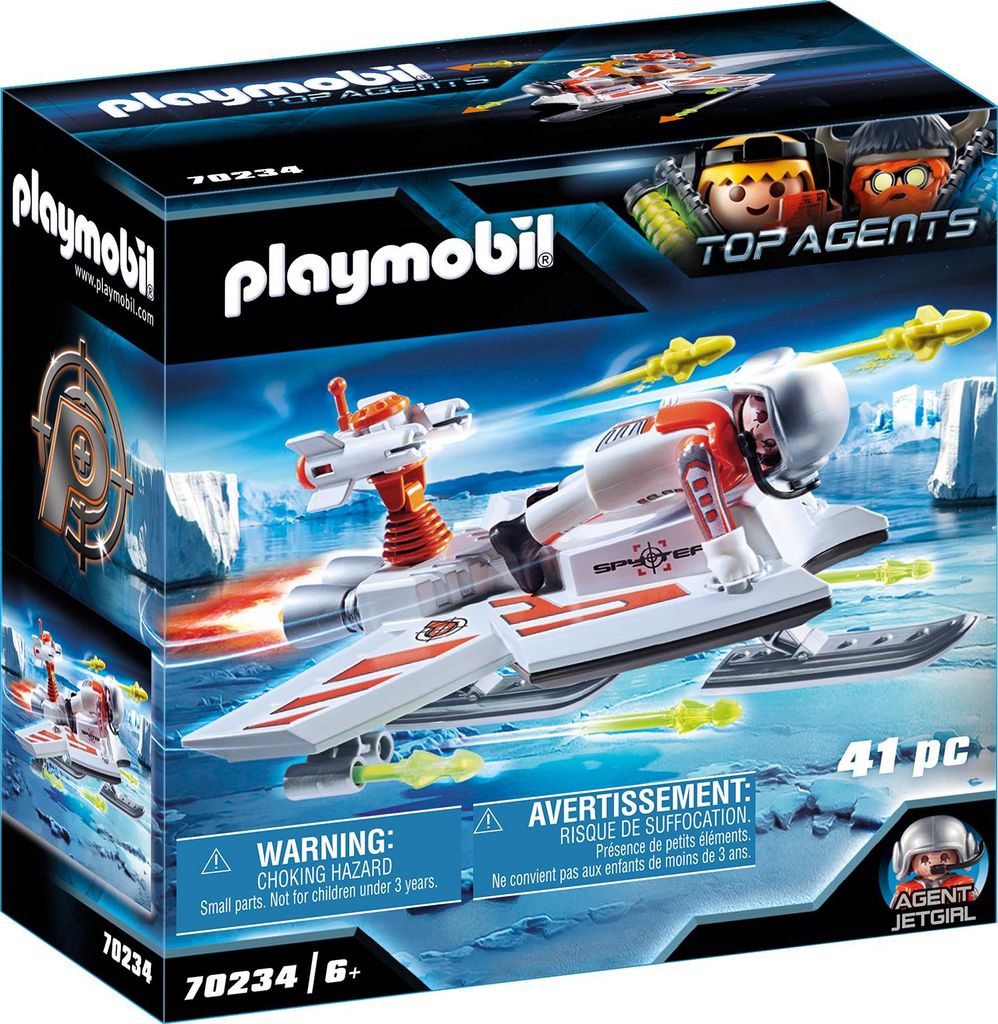 PLAYMOBIL, Spy Team Fluggleiter, Top Agents, 70234 Produktbild 