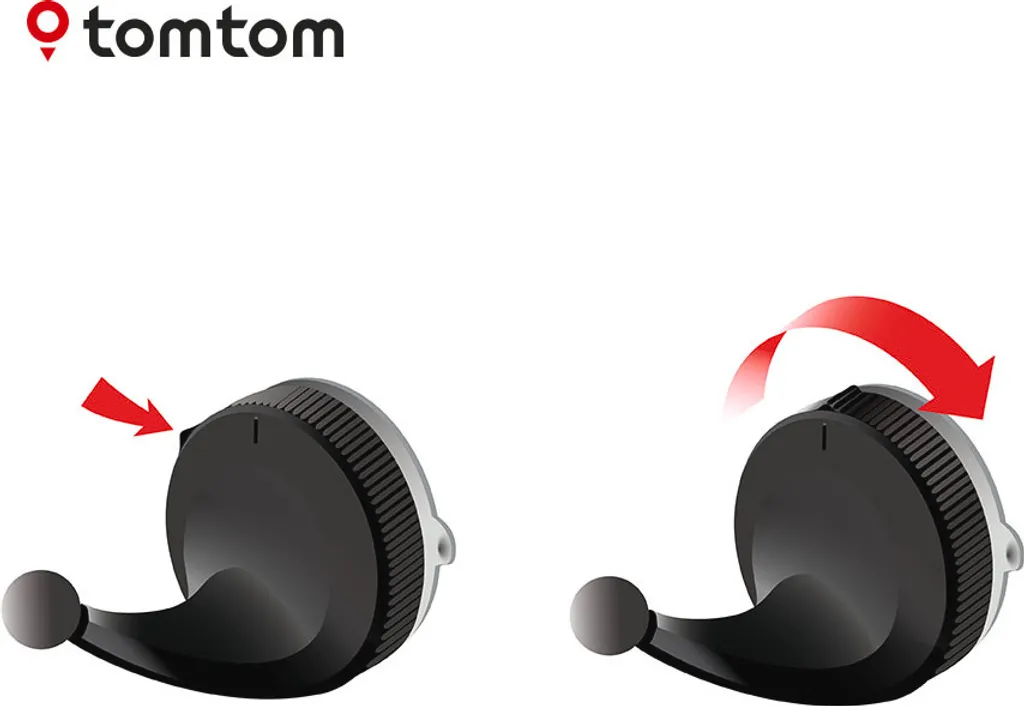 Support actif TomTom magnétique 6 pouces avec alimentation USB-C