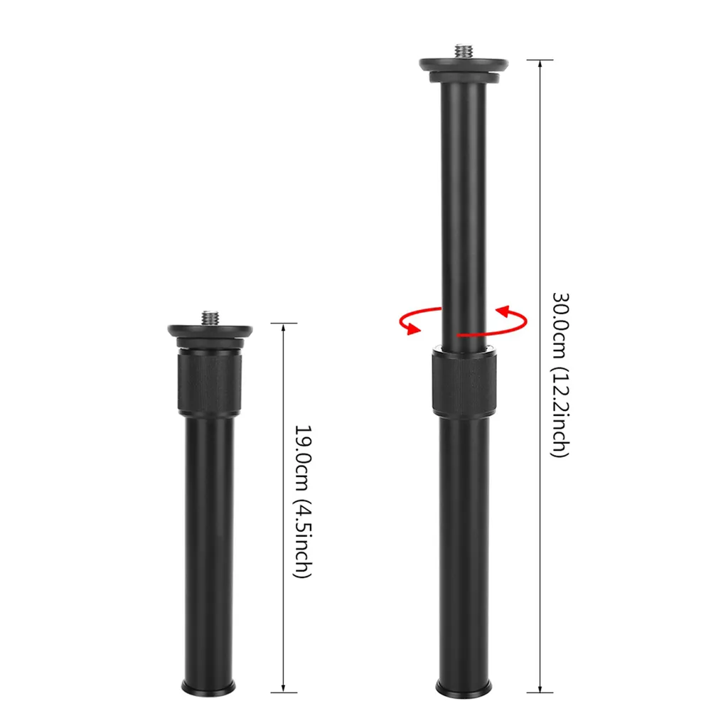 Monopode à rallonge réglable, tube d'extension ultra léger 5 sections - 2