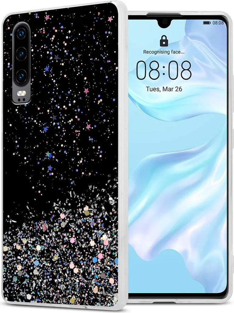 Cover Protettiva Huawei P30 Cadorabo Nero - TPU Flessibile Antiurto