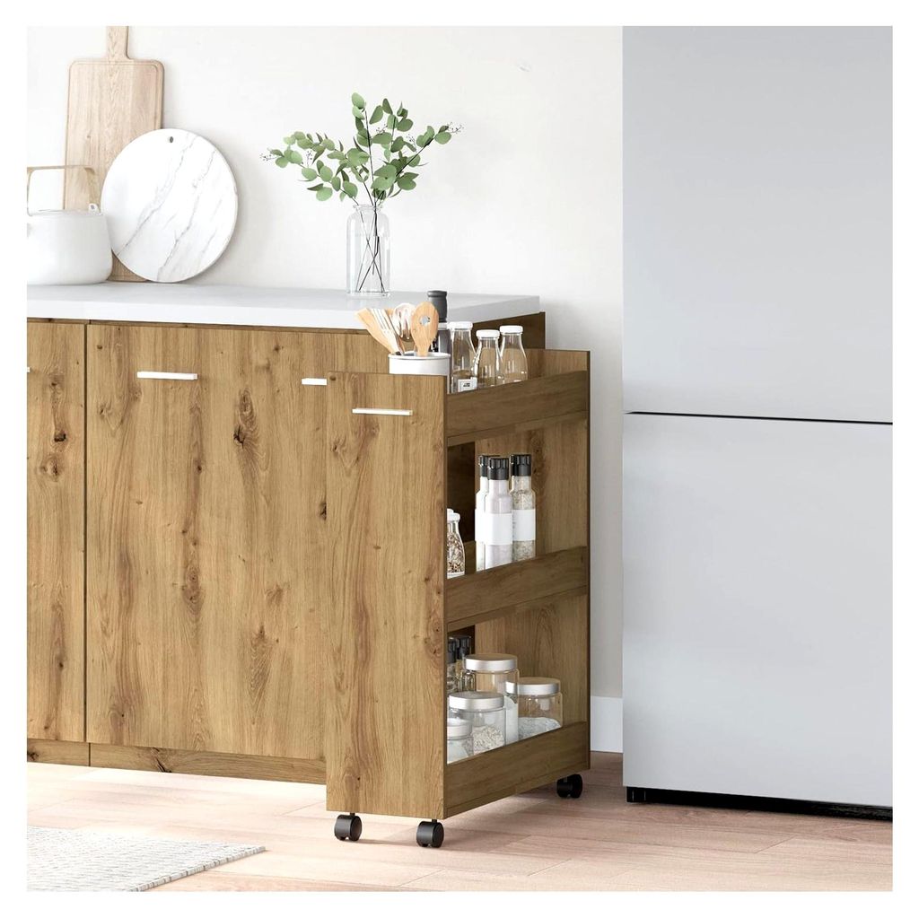 Rollschrank Artisan Eiche 60x22x79 cm