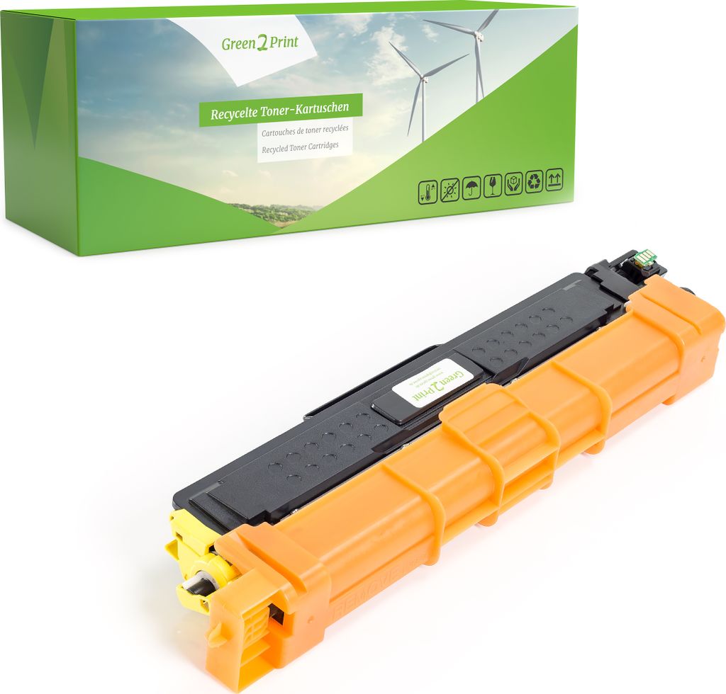 Green2Print Toner jaune 1000 pages remplace Brother TN-243Y Toner pour Brother DCP-L3510CDW, DCP-L3550CDW, HL-L3210CW, HL-L3230CDW, HL-L3270CDW, MF...