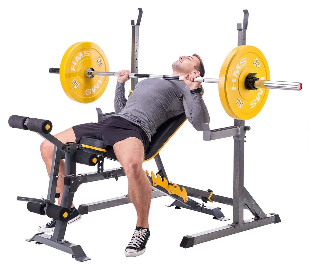 Banc de musculation pliable HMS Premium LS3050 multifonction réglable - 17