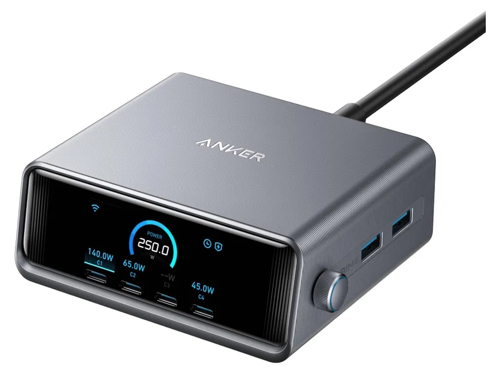 Chargeur Rapide Anker Prime 250W pour MacBook Pro, iPhone et PC Portables