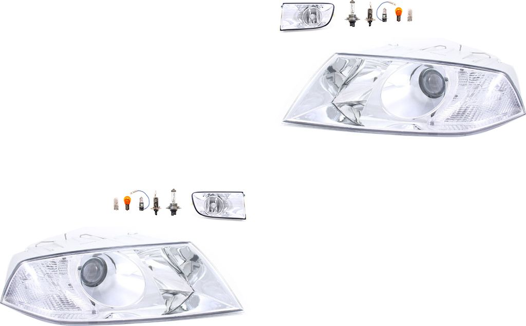 Johns, Scheinwerfer Satz Halogen kompatibel zu Skoda Octavia 1Z 04-08 H1 H7 +Nebel+Leu. 1Z1941017Q 1Z1941017D 1Z1941015A 1Z1941018Q 1Z1941018D 1Z19410