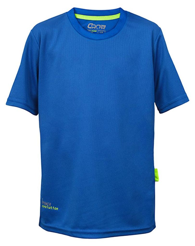 Cona Sports - "Evolution Tech" T-Shirt für Kinder LT3445 (152-158) (Königsblau)