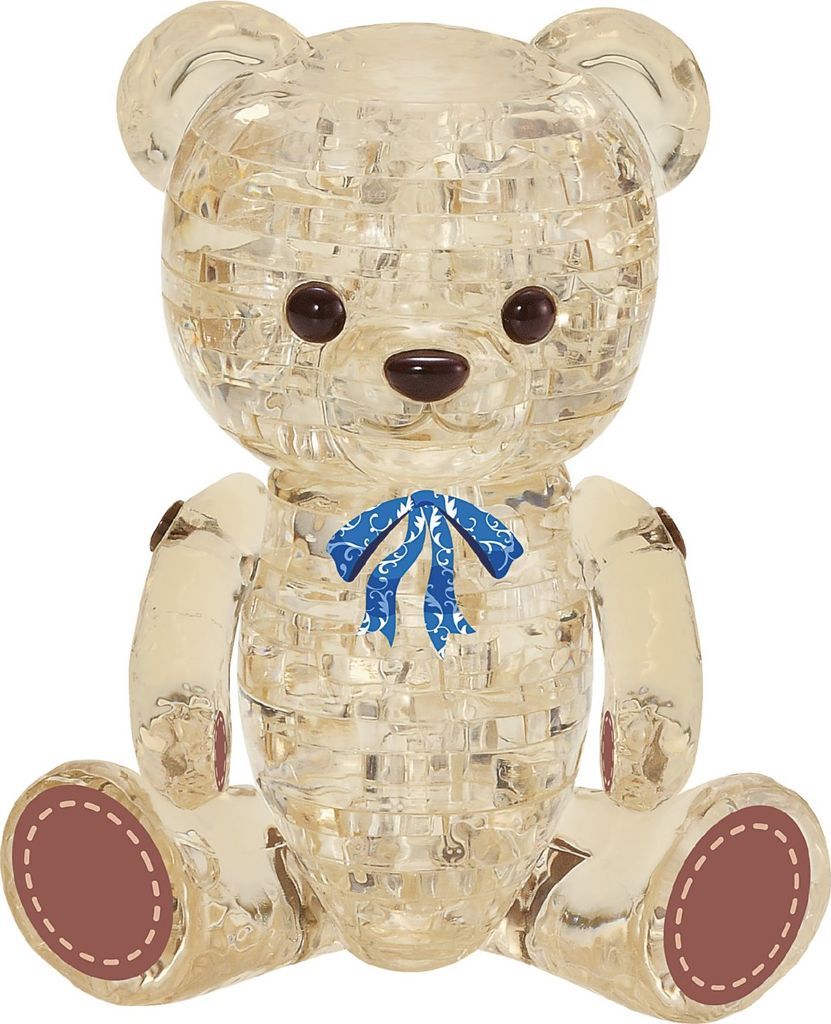 HCM KINZEL Puzzle 3D en cristal Henry l'Ours 48 pièces Image du produit 