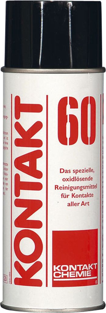 A can of KONTAKT CHEMIE Kontakt 60 Kontaktreiniger.