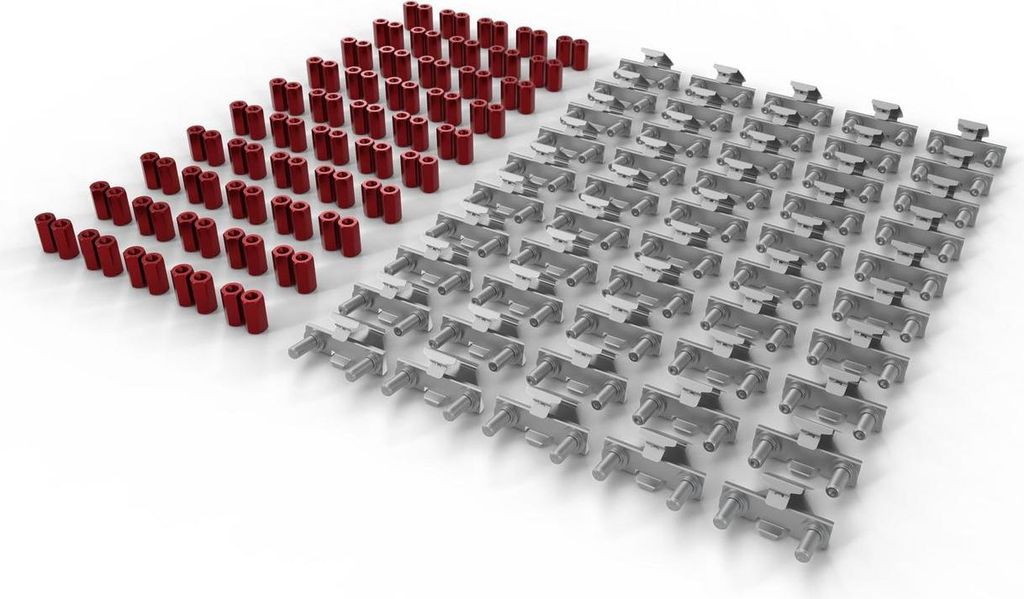 PATCHBOX /dev/mount by (50-Pack), Bolts & nuts, Aluminium, Produktbild 
