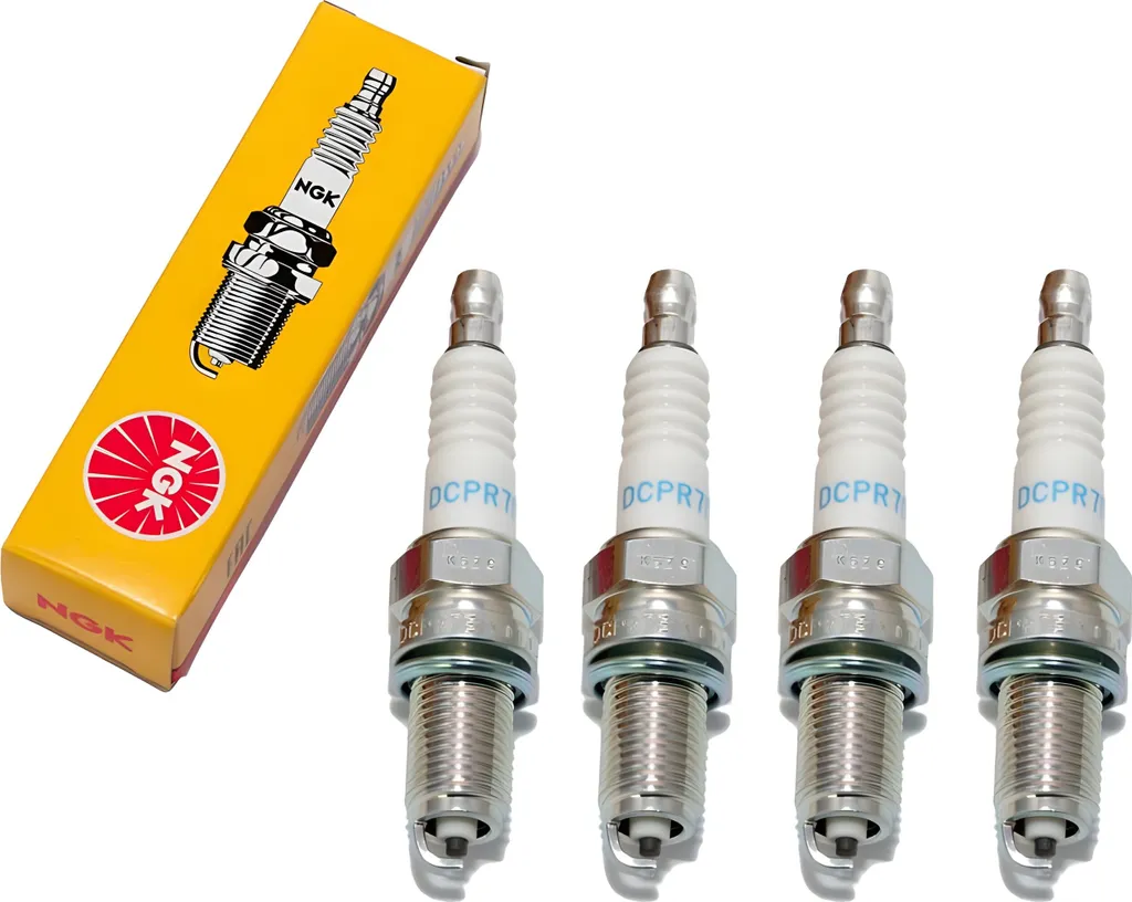 4 Candele Originali NGK DCPR7E - Il Classico dell'Accensione
