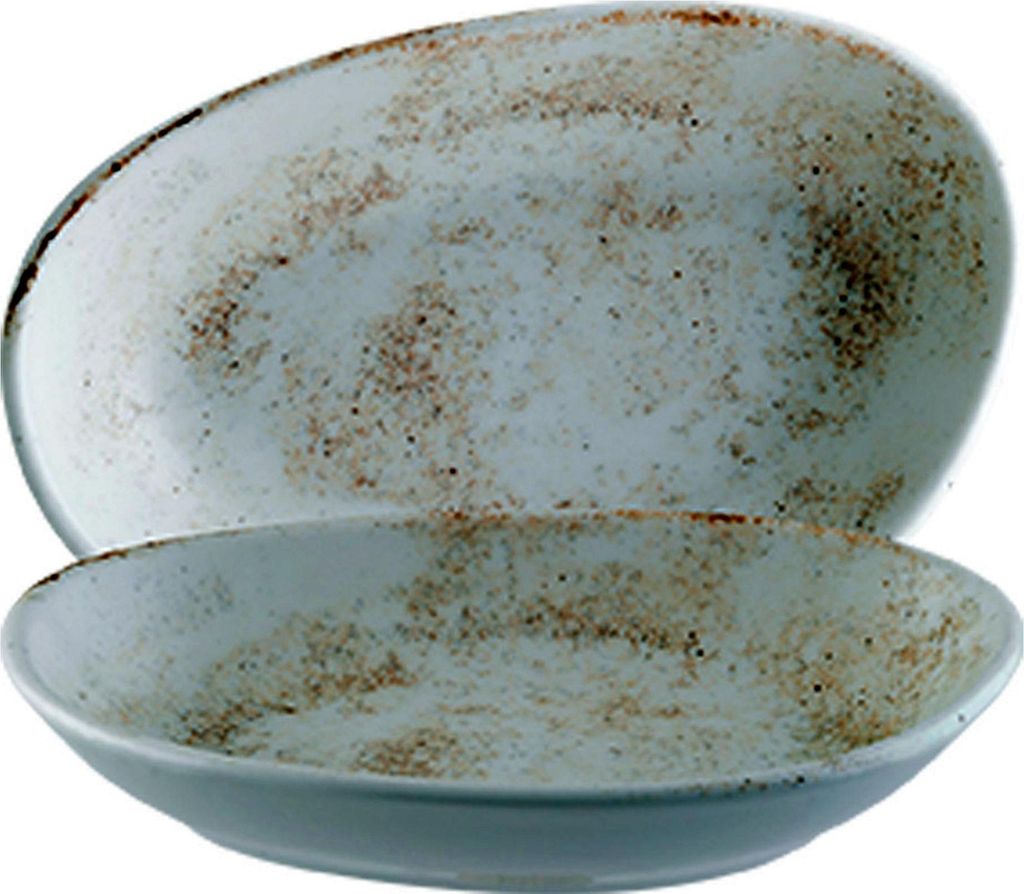 Nacrous Matt Vago Platte tief 15cm - 12 Stück