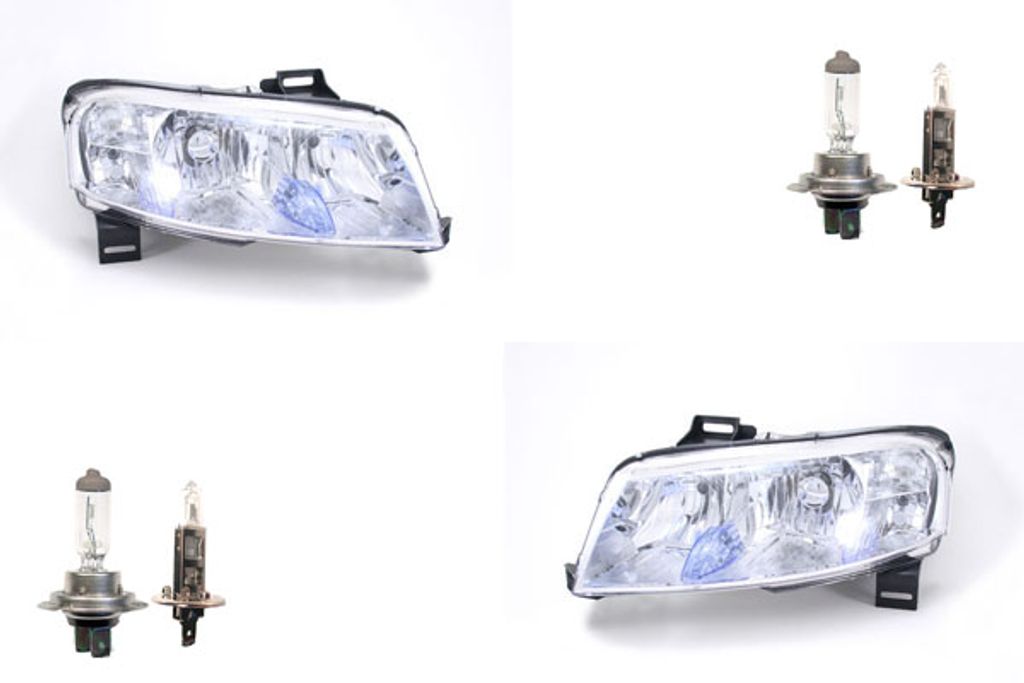 Johns, Scheinwerfer Halogen passend für Fiat Stilo 192 01-10 mit H7 mit H1 H1 Set Li Re 51712716 0000046780797 46780797 51712710 0000046780792 467...