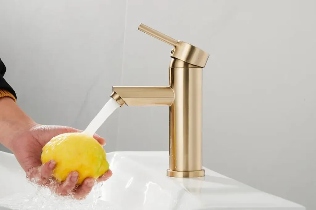 Mitigeur Lavabo Atlanta Anti-Éclaboussures avec Commande Monocontrol Douce - 5