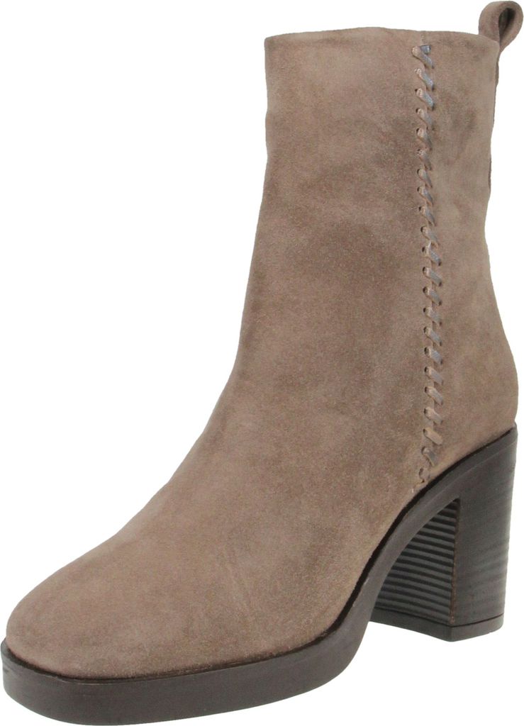 Maruti 66.1701.02-L51 Steffi - Damen Schuhe Stiefeletten - Suede-Taupe-Bronze, Größe:37 EU