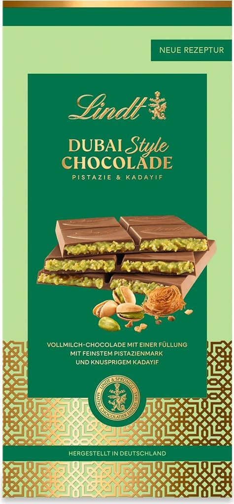 Lindt Dubai Style Schokolade 145g Produktbild 1