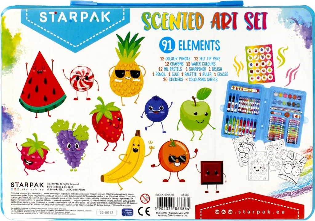Zest Art Nd39 499530 Fragrance Stick en Poudre 68 Eléments Pack 6/12