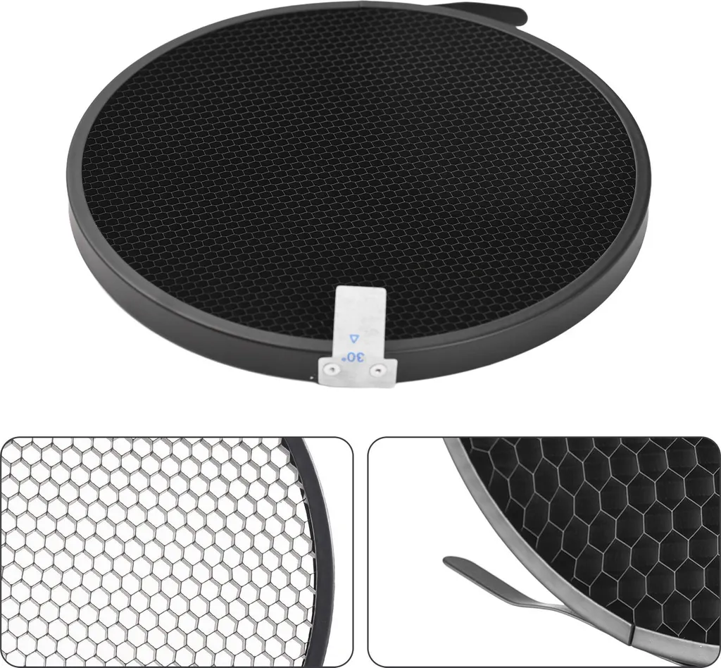 Diffuseur Nid d'Abeille Kit de 6 Pièces pour Flash Studio et Profoto