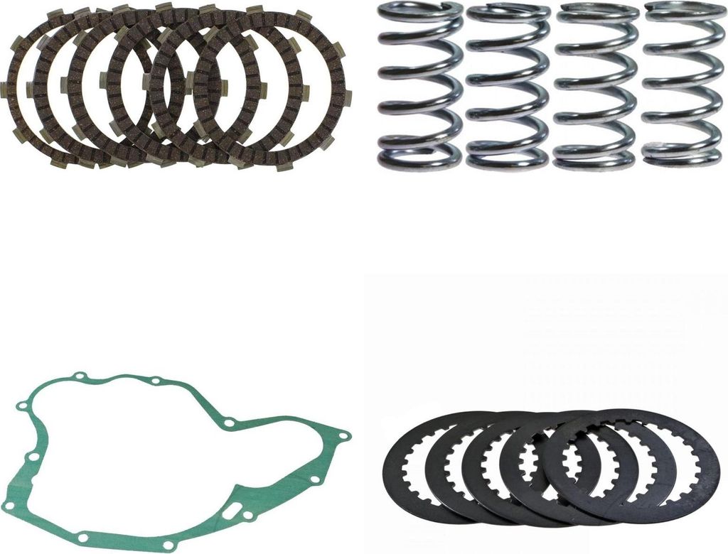 Kupplung komplett Lamellen Federn Dichtung Scheiben für Honda MTX 200 RW Baujahr 1983-1984 von pamoto - Neu
