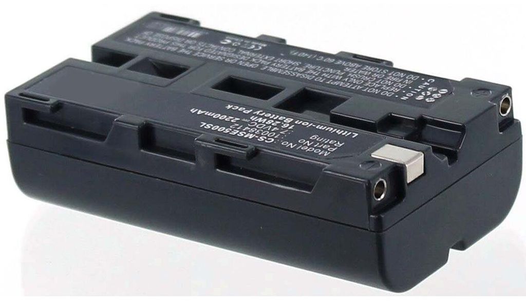 Akku für Msa-auer Evolution 5000 Li-Ion 7,4 Volt 2200 mAh schwarz.