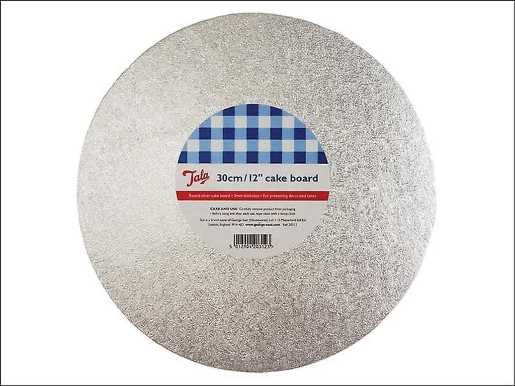 Kuchenteller, Rund, 30cm, Silber - Tala