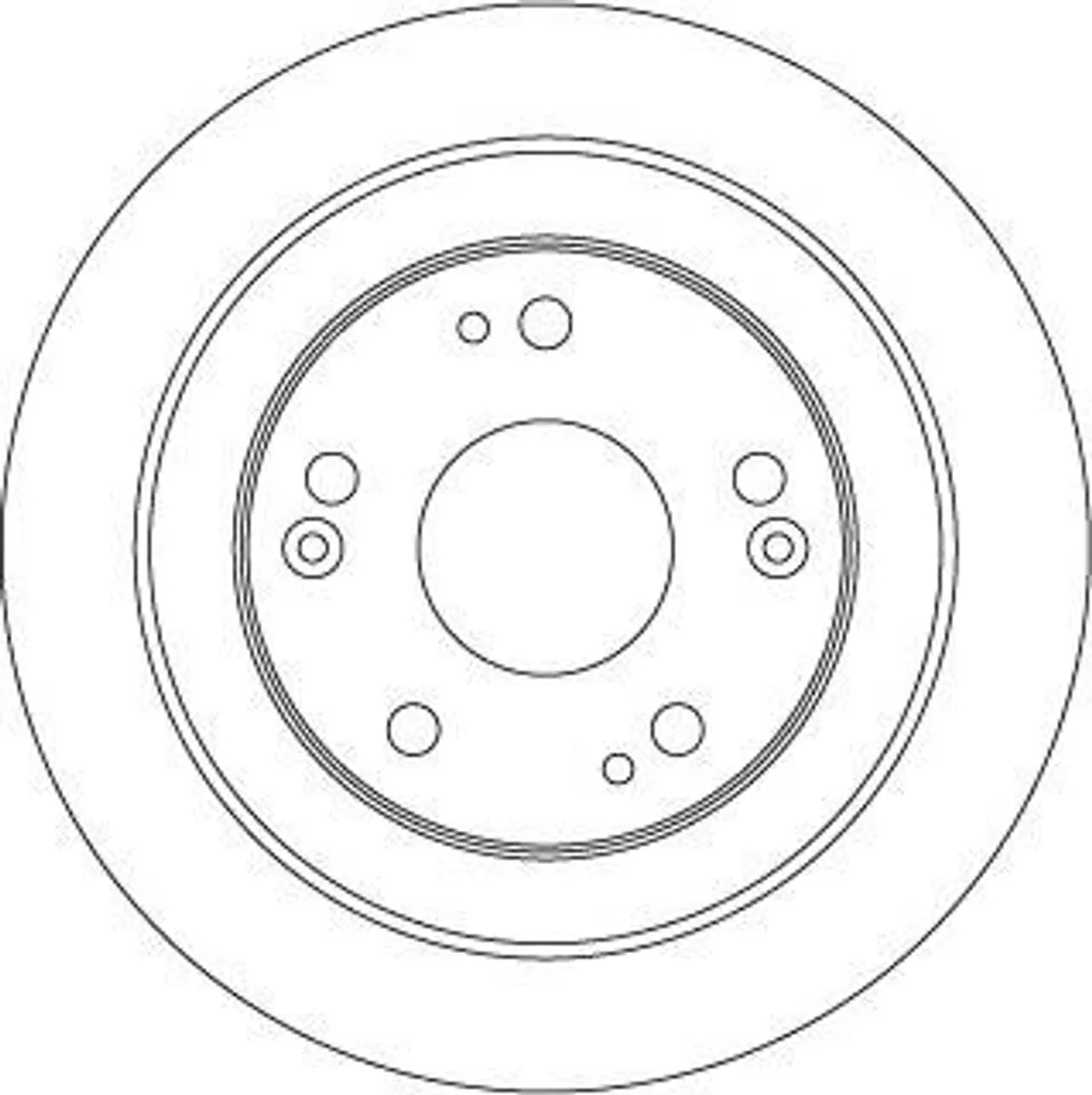 Éliminez les Vibrations : Disques de Frein TRW DF6526 Honda Civic 317mm