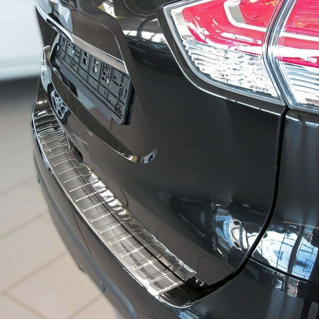 Ladekantenschutz Edelstahl poliert für NISSAN X-TRAIL T32, 2017- | mit Abkantung