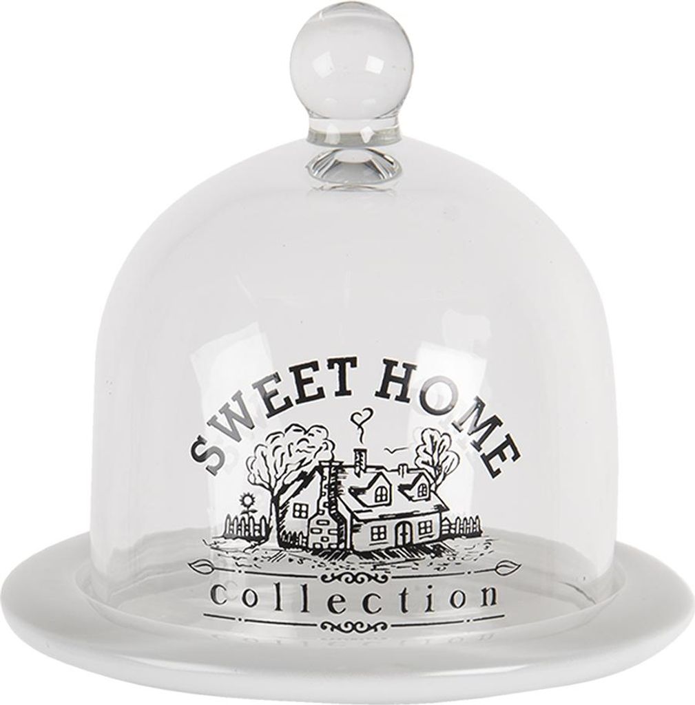 Clayre & Eef Glocke Ø 12x12 cm Glas