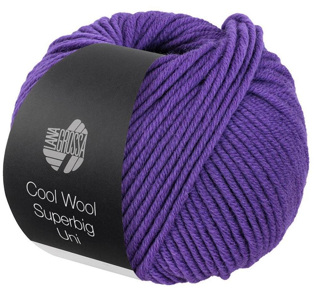 Lana Grossa - Cool Wool Superbig 0014 lila Produktbild 