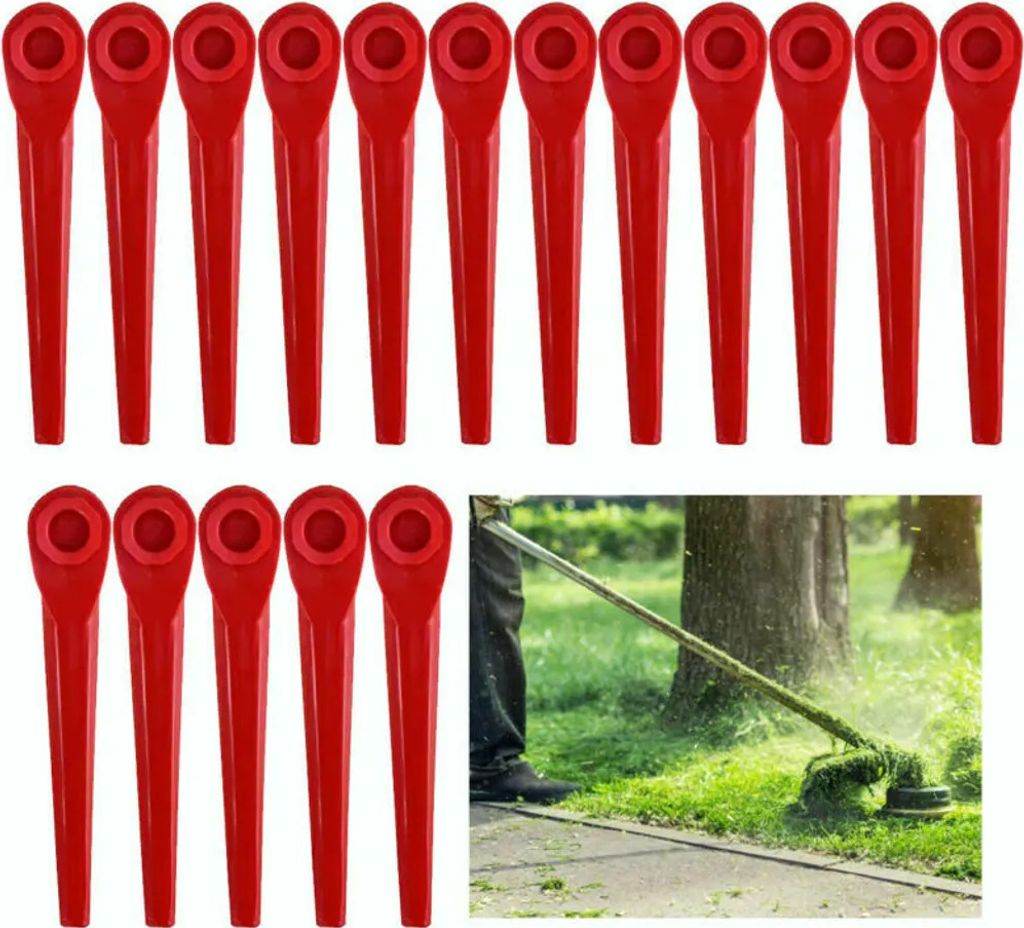 200 Stück Kunststoffmesser Ersatzmesser für Gardena Produktbild 