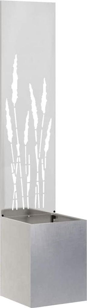 vidaXL Garten Sichtschutz-Leinwand Silber 32 x 150 cm Produktbild 