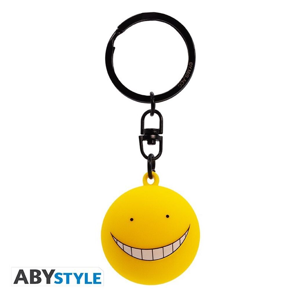 ABYstyle ABYKEY603, Schlüsselanhänger, Gelb, Metall, Rund, Assassination Classroom, 35 mm