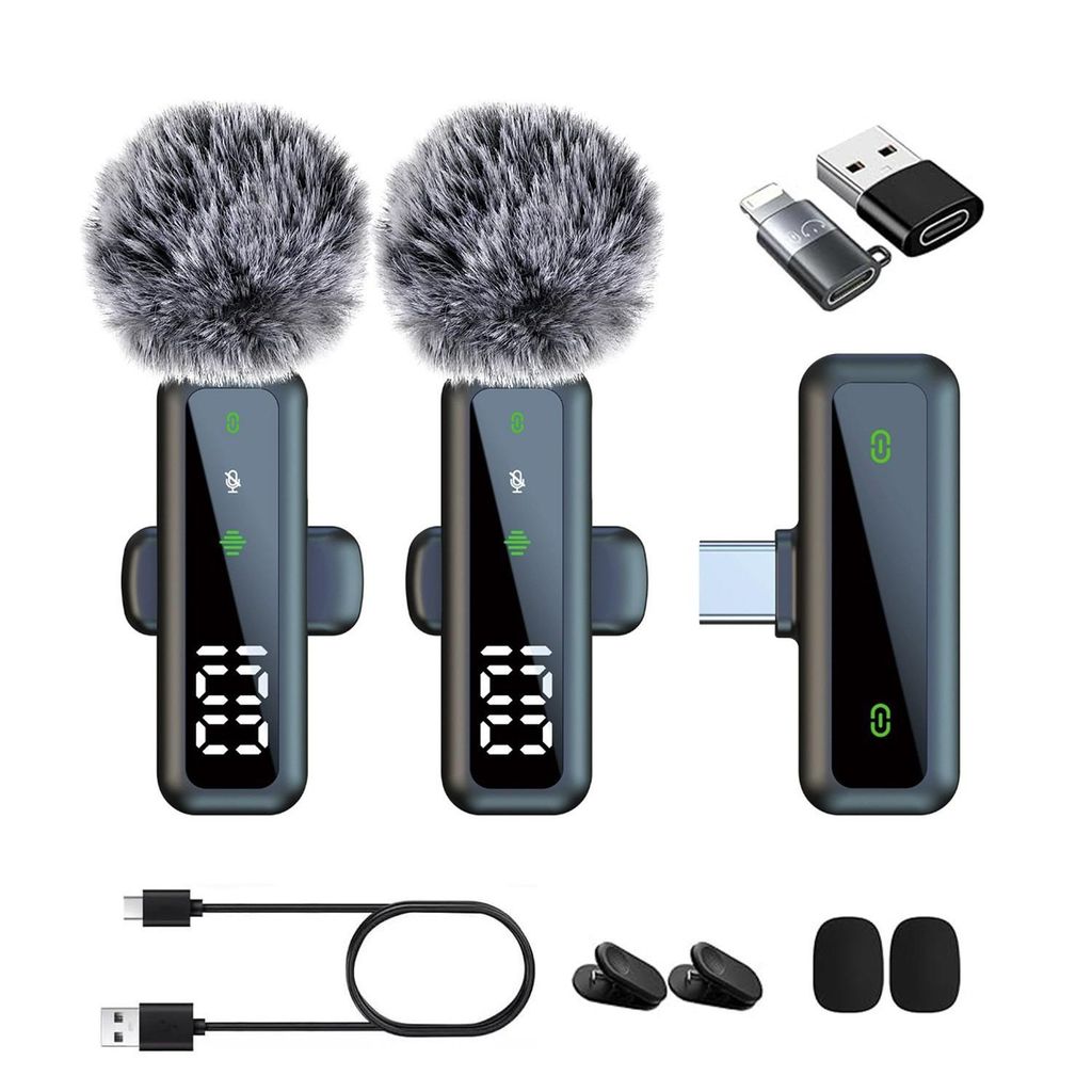 Mini-Lavalier-Mikrofon,Mikrofon Handy,Clip-on-Mikrofon mit Produktbild 