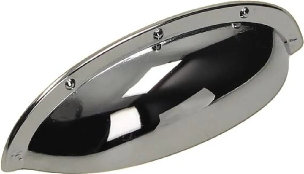 UP01 Maniglia Cromo Lucido 64 mm - Ferramenta Professionale per Mobili