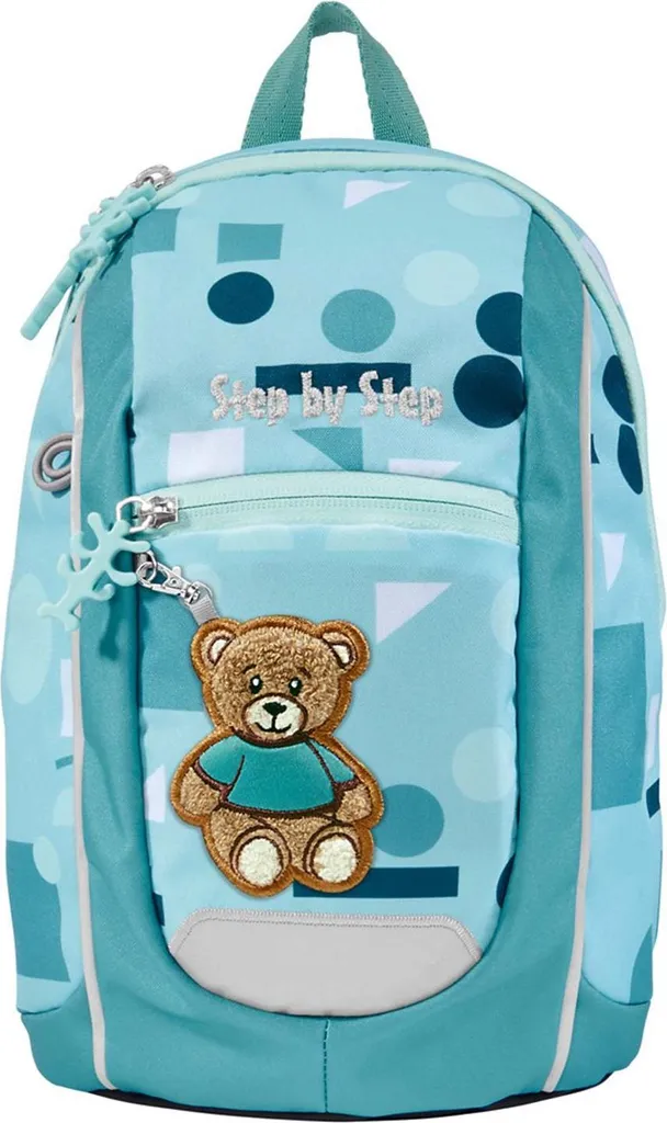 Zaino Step by Step Kiga Mini Teddy Carlo celeste 6L | Negozio Scuola