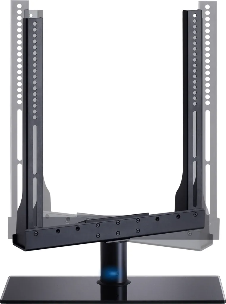 Support TV motorisé de table pour écran plat 32 à 42 pouces inclinable