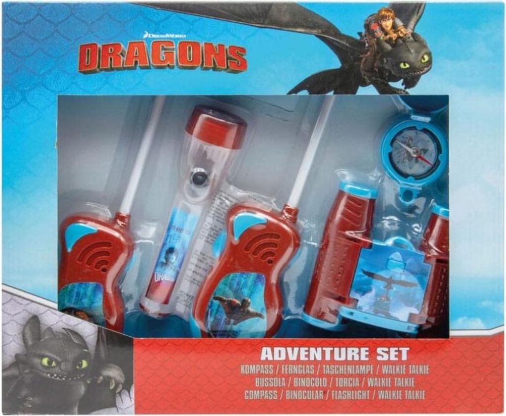 Joy Toy Drachenzähmen leicht gemacht Abenteuer-Spielset Red