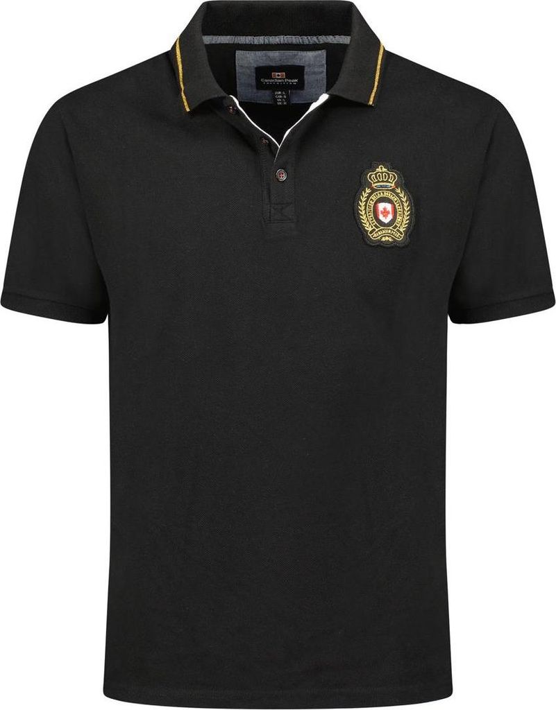 Canadian Peak Herren Poloshirt Schwarz RBMSX1758H/CP-NOIR Grösse 2XL