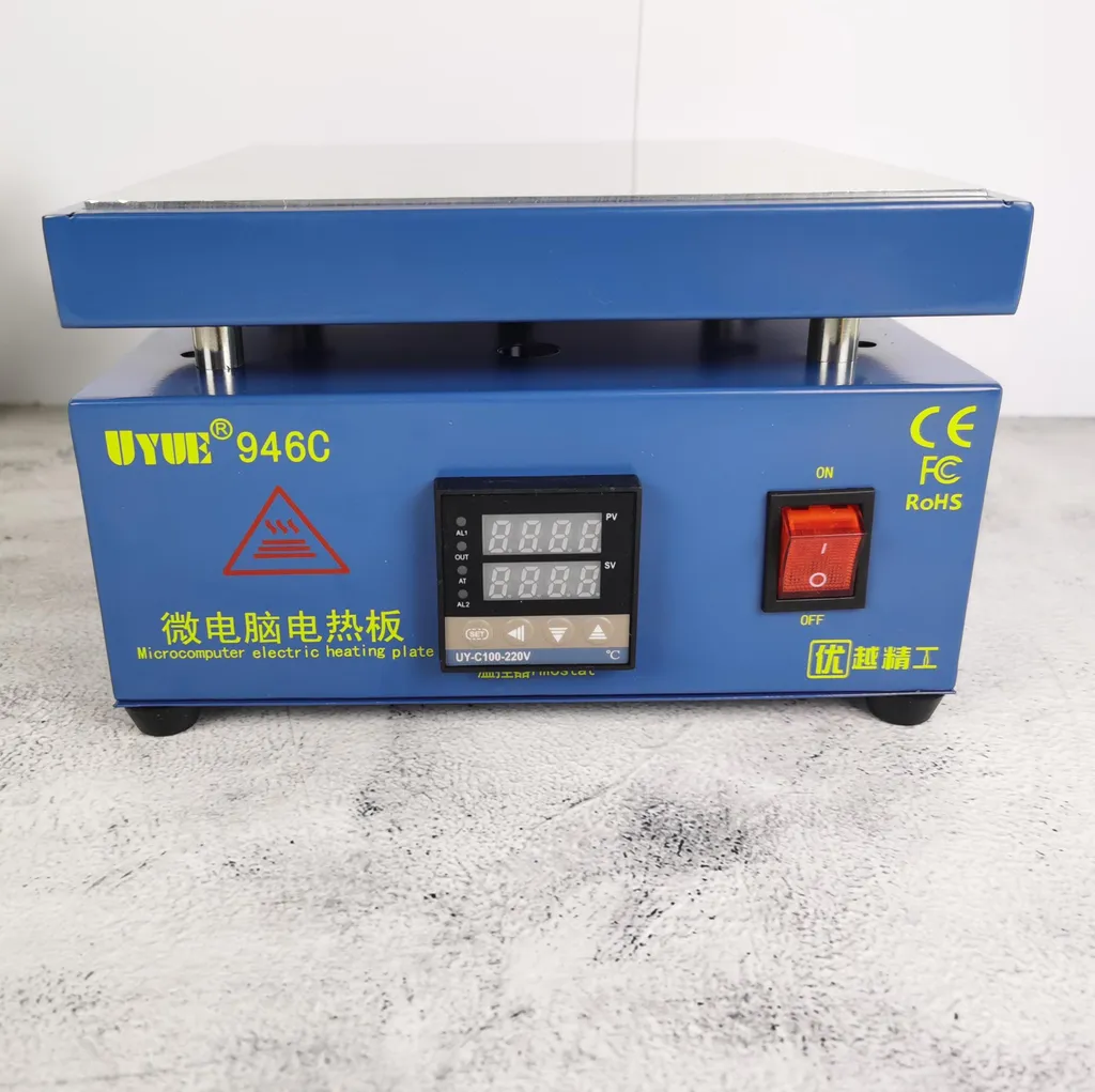 Station de préchauffage 800W à haute conductivité thermique 50-380°C