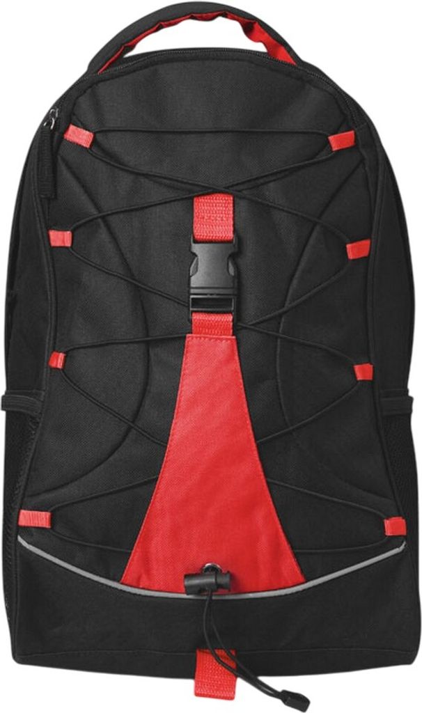 MidOcean - Rucksack "Monte Lema", Kontrast Detail MO1103 (Einheitsgröße) (Rot)